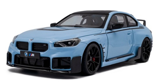 421186504 BMW M2 Performance Parts (G87) 2024 Zandvoort blue 1:18